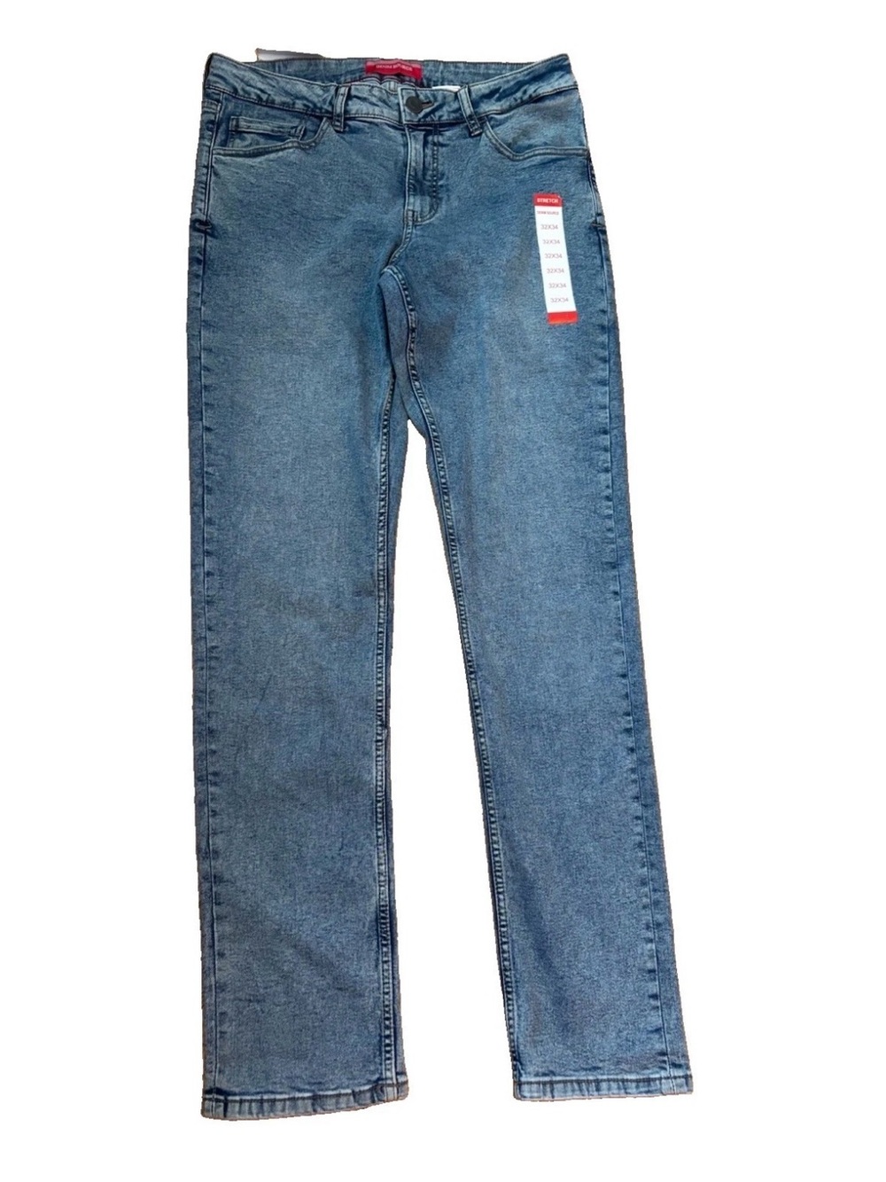 Denim Source Men’s Authentic Denim Super Stretch Jeans - 32x34